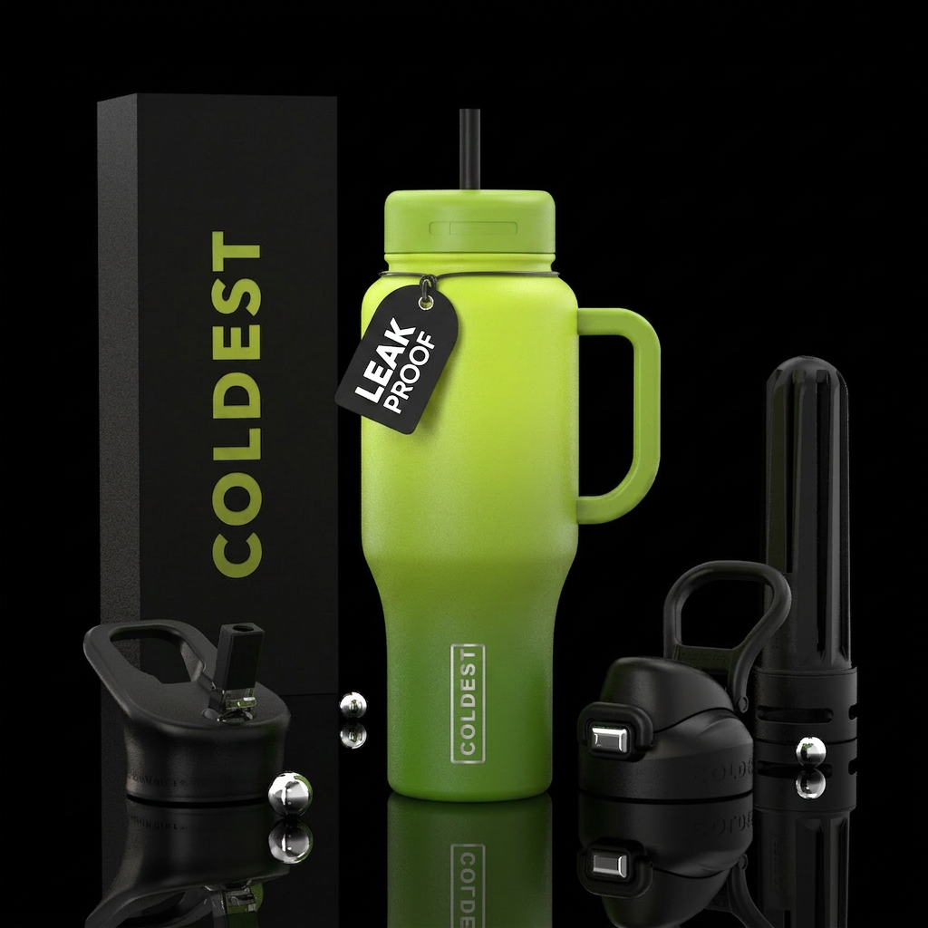 chartreusse hombre water bottle design