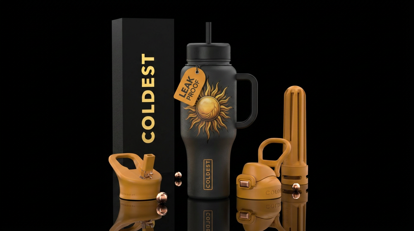 Sunshine water bottle design