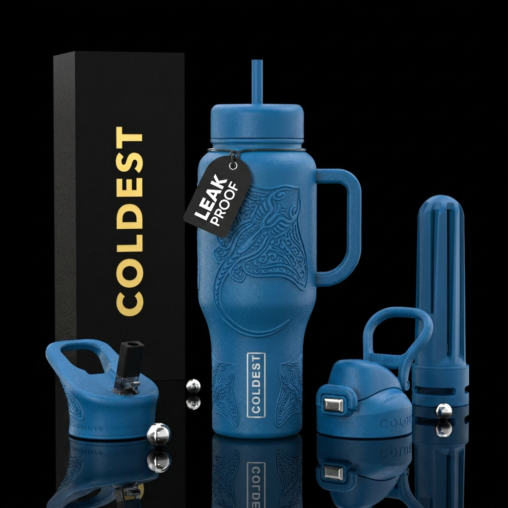 Stingray water bottle design