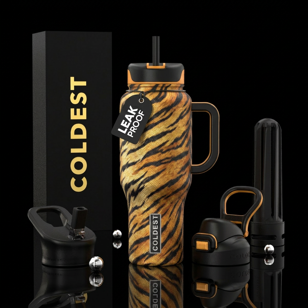 Tigris water bottle design