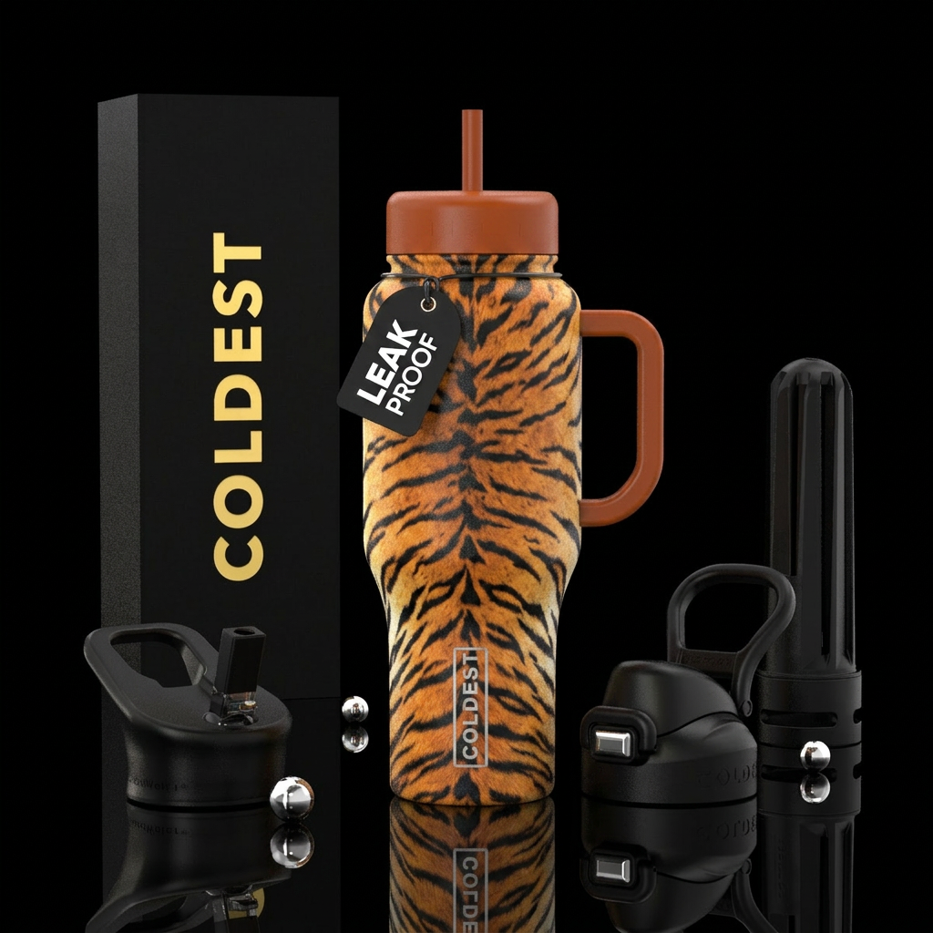 Tigris water bottle design
