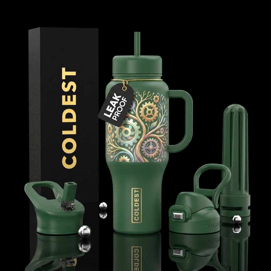 Mental awareness water bottle design