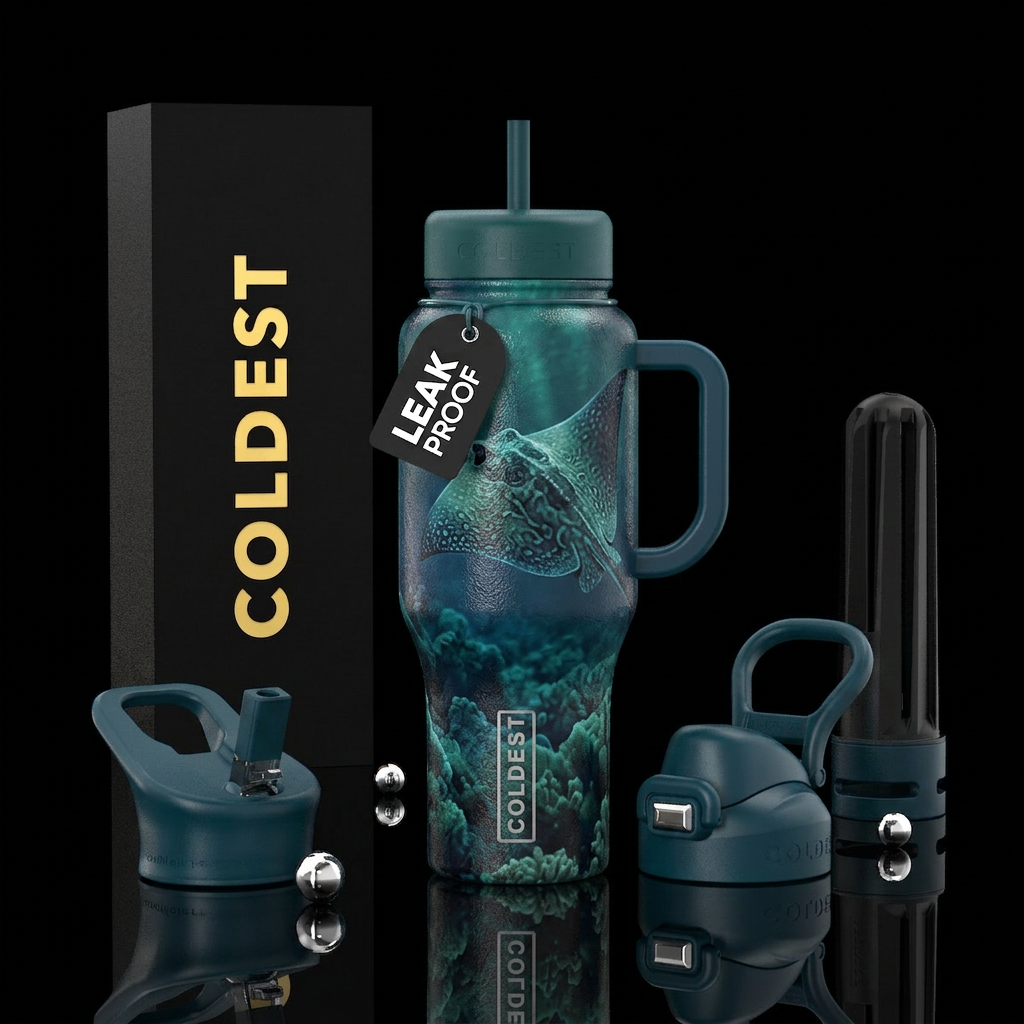 Stingray water bottle design