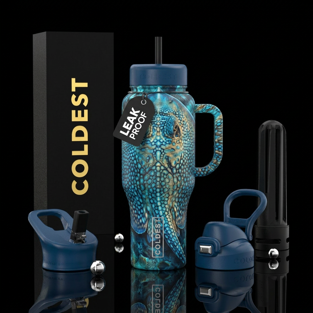 Stingray water bottle design