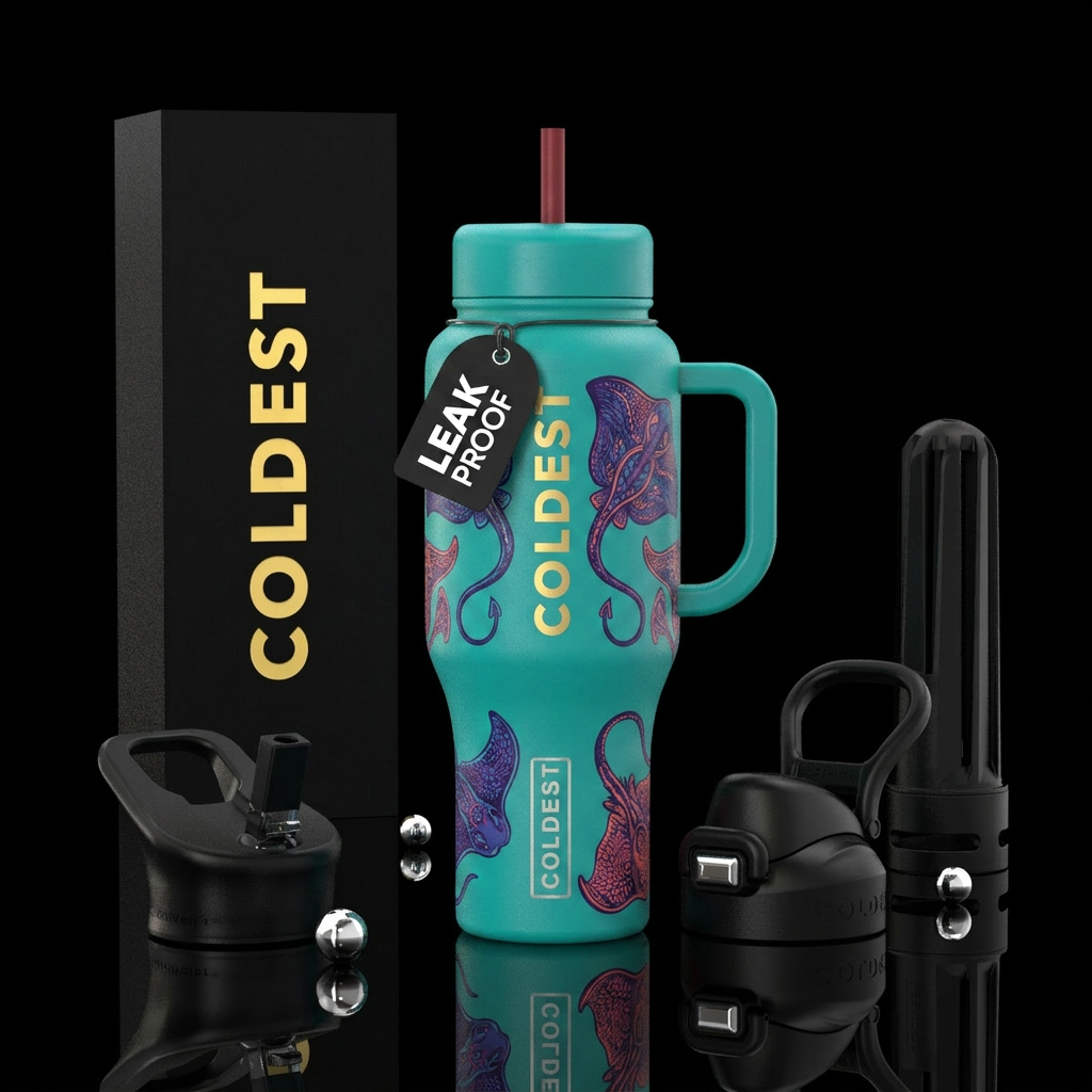 Stingray water bottle design