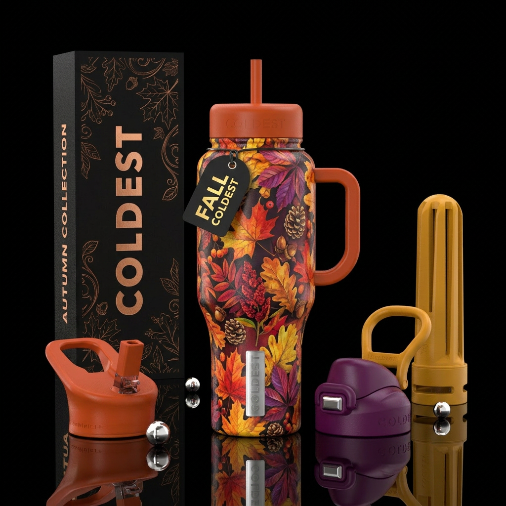 Fall water bottle design