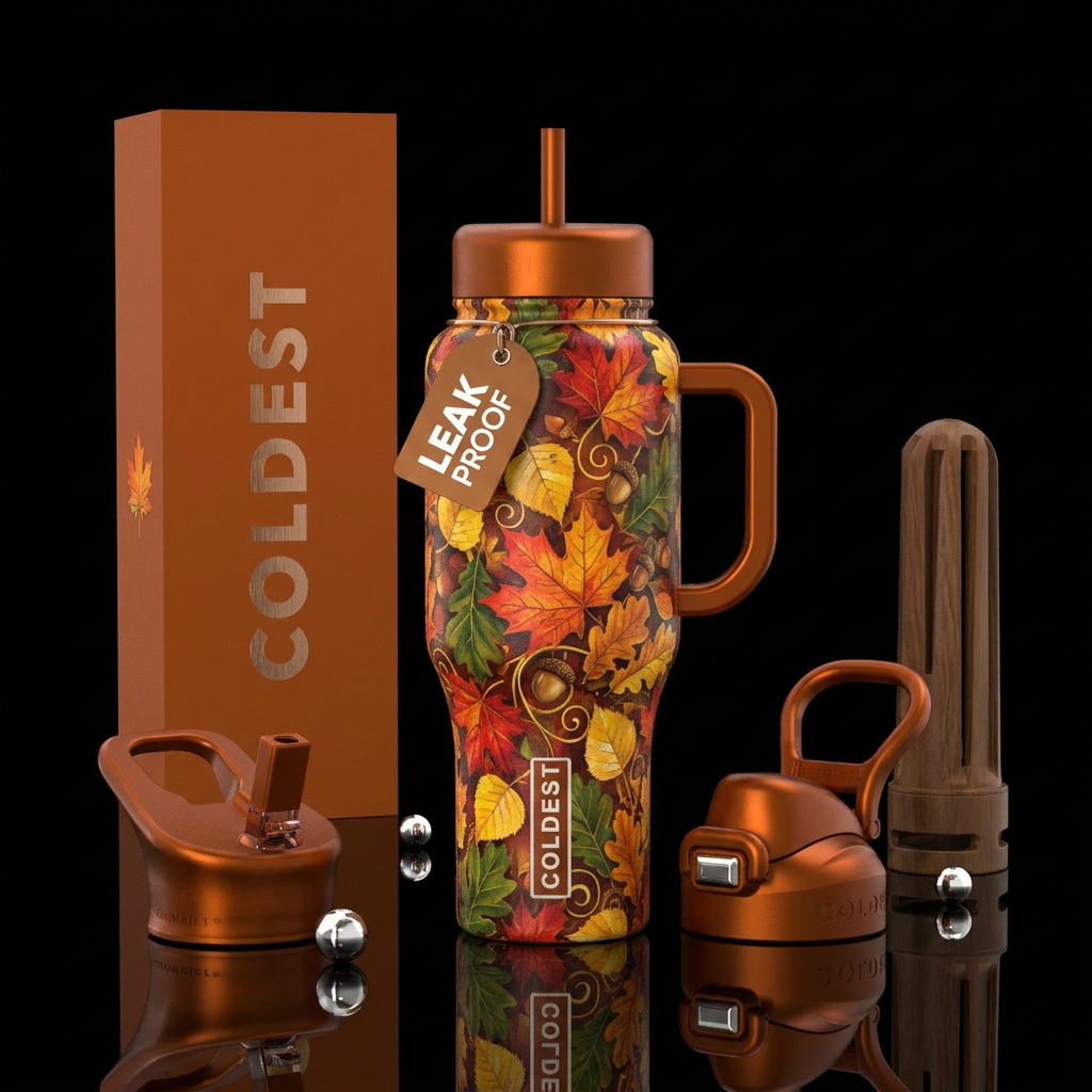 Fall water bottle design