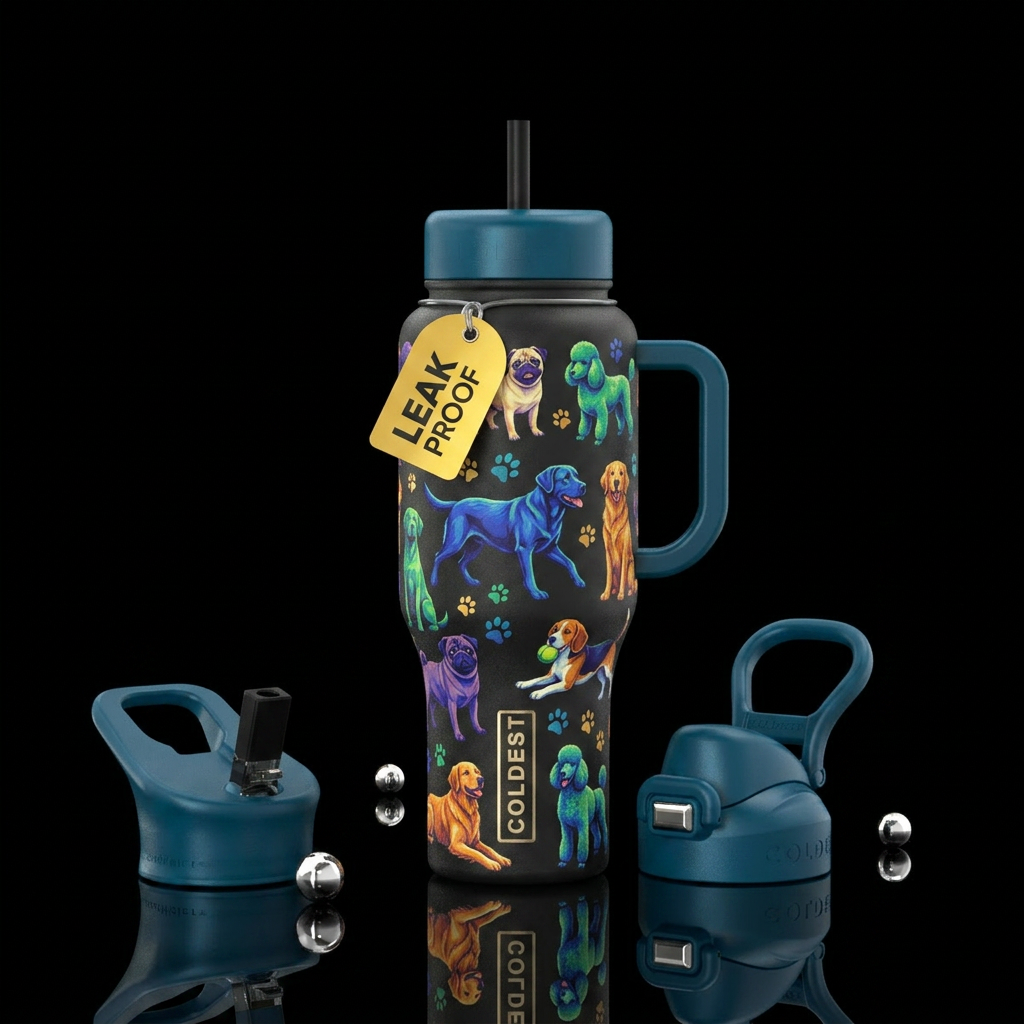 Dog water bottle design