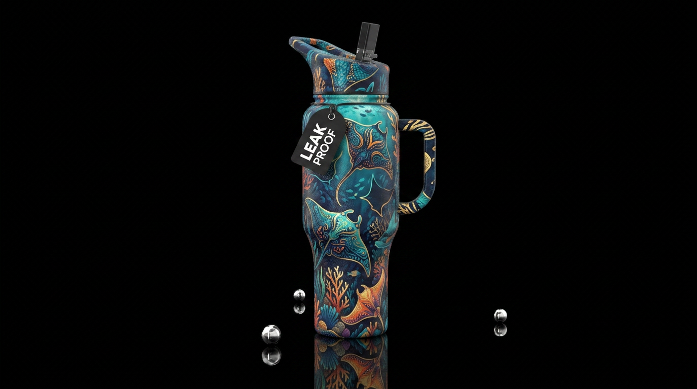 Mantaray water bottle design
