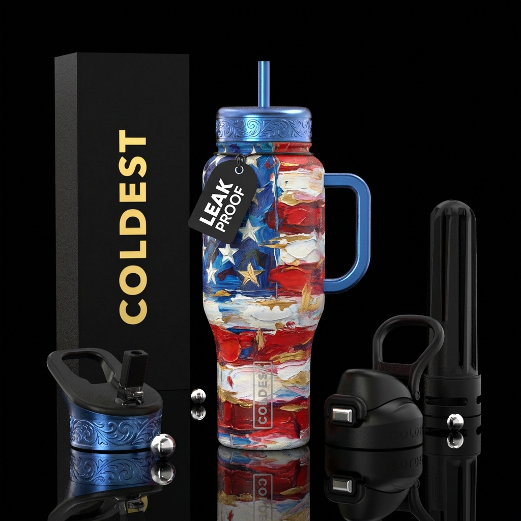 Weathered Glory water bottle design