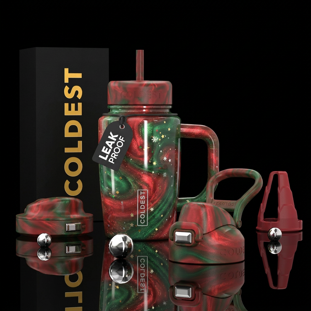 Christmas 🎄 elixer water bottle design