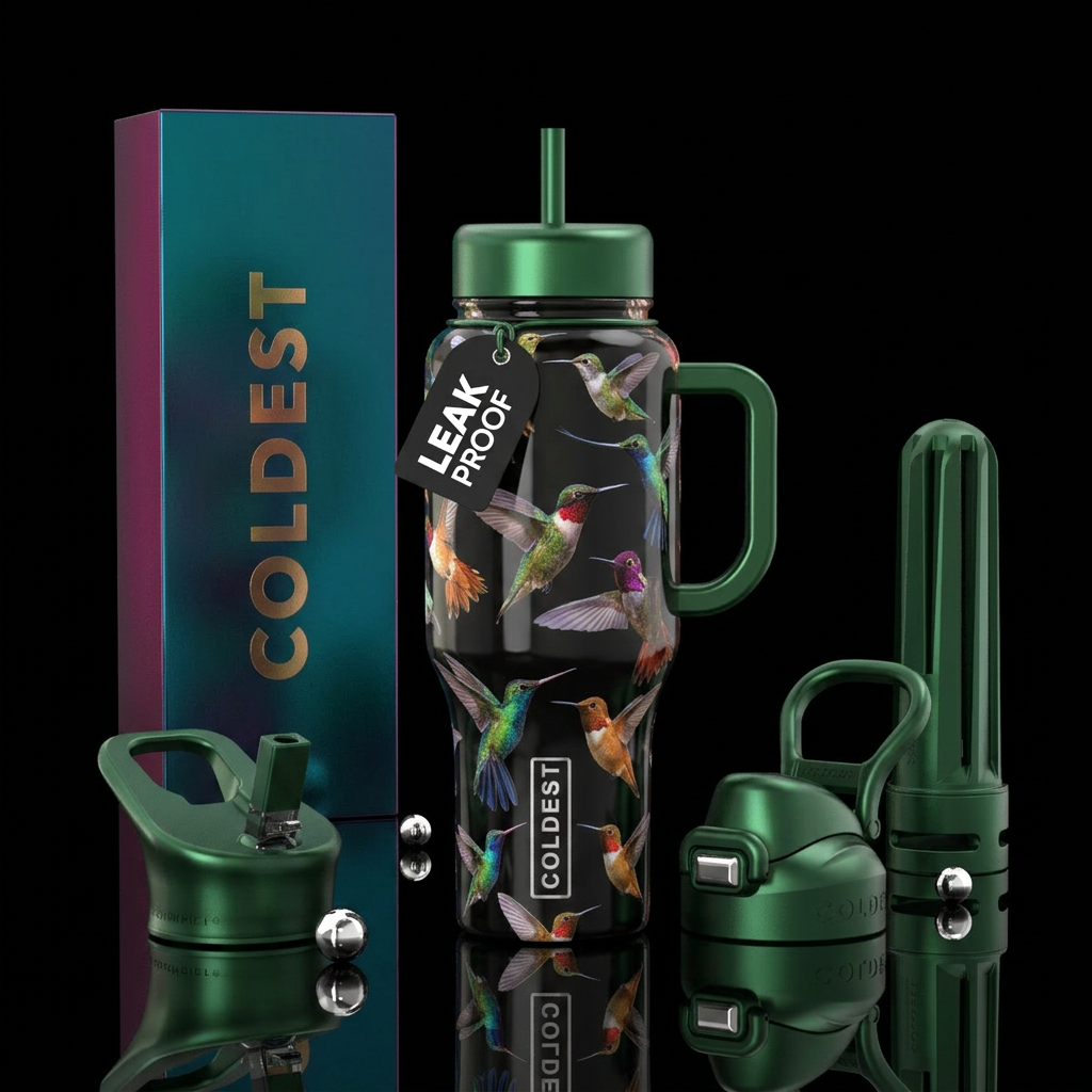 design a bottle with all the different species of ... water bottle design