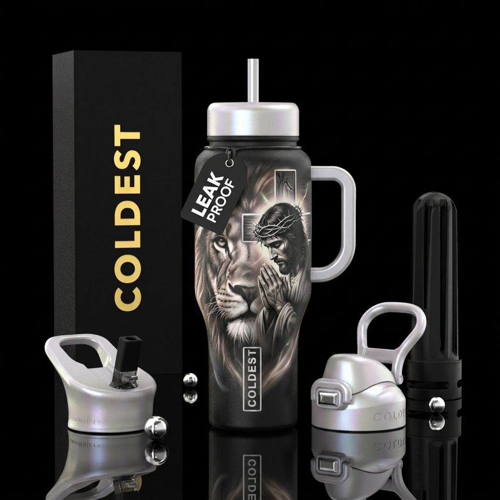 Beautiful, amazing, phenomenal, glowie, realism, b... water bottle design