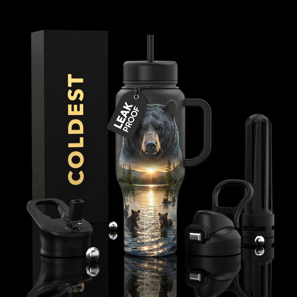 Bear 2----------------------------------------doub... water bottle design