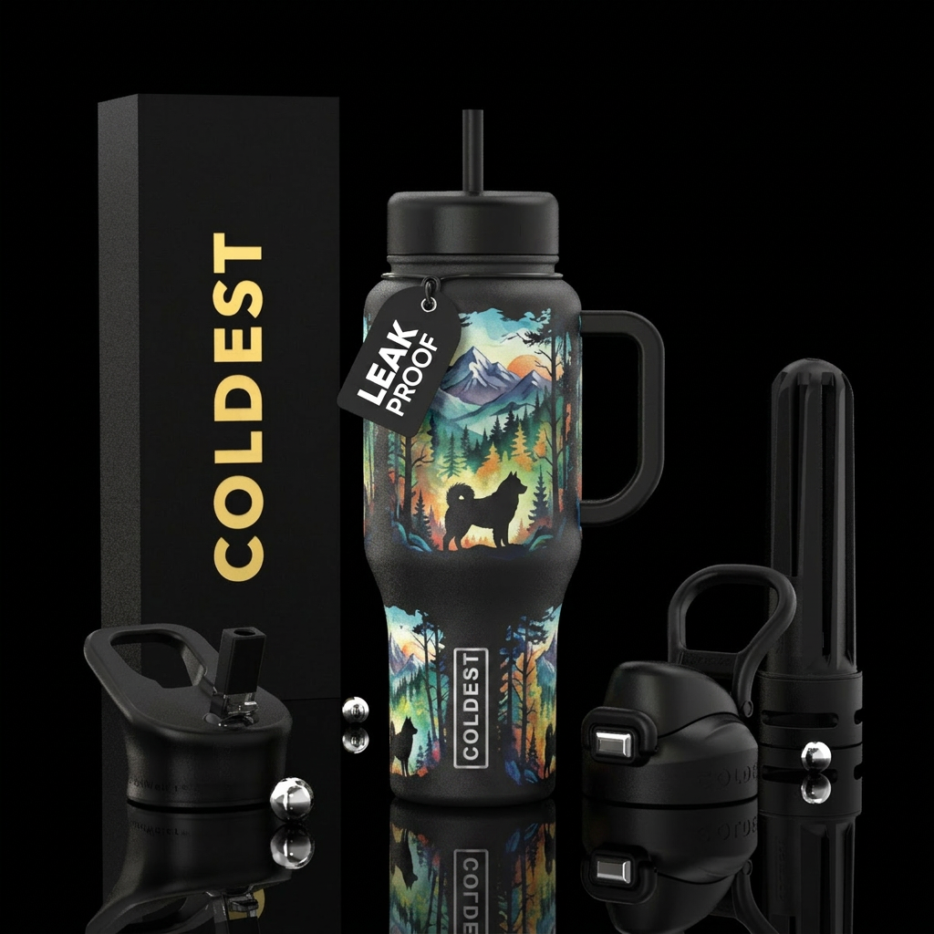 Malamute ----------------------------------------- water bottle design
