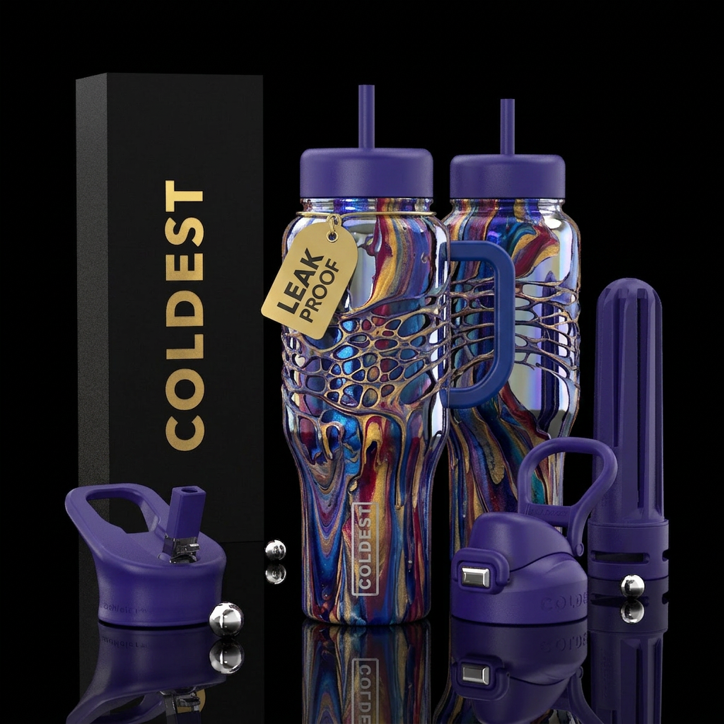 Hide and Reveal -------------------------mirrored ... water bottle design