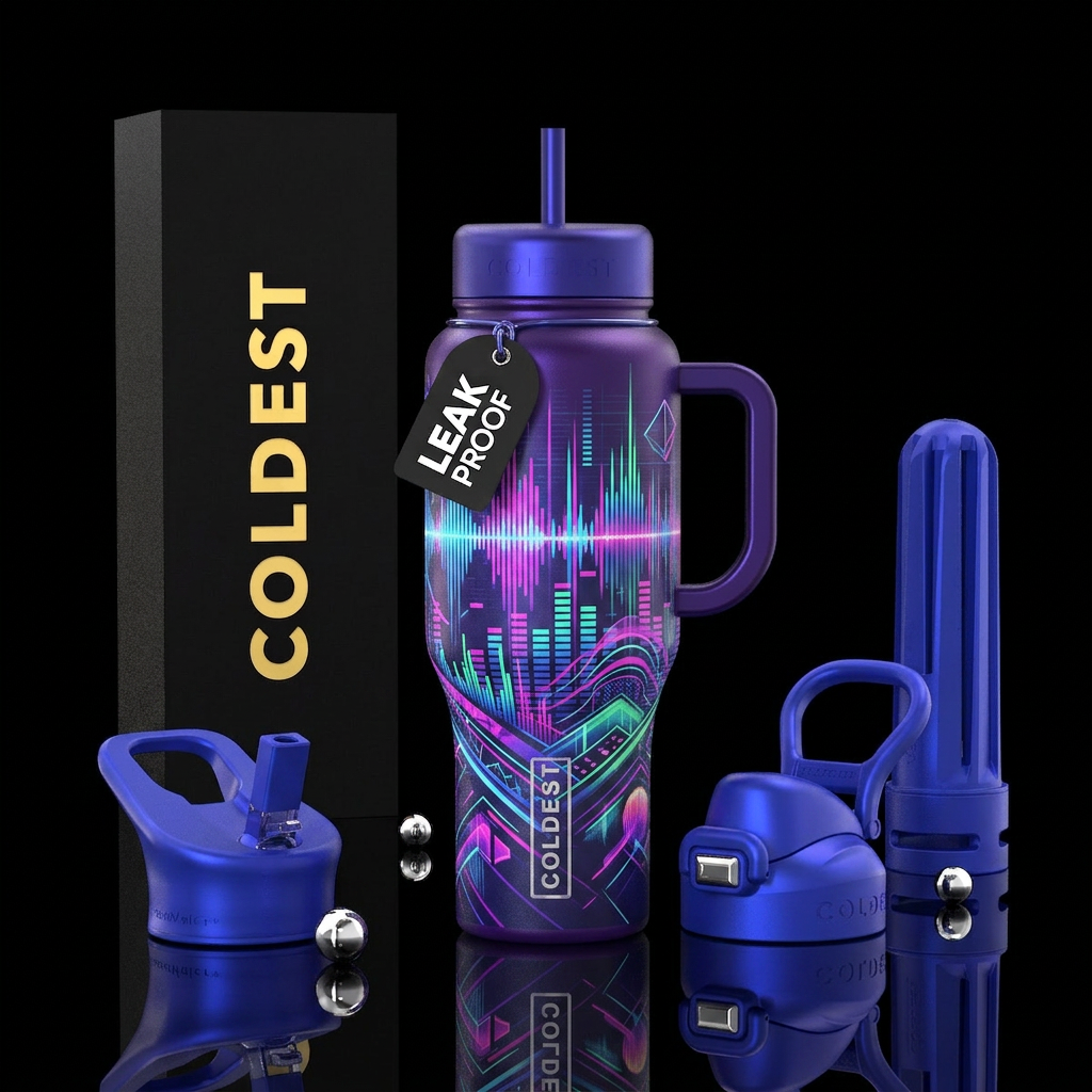 energy vibes water bottle design