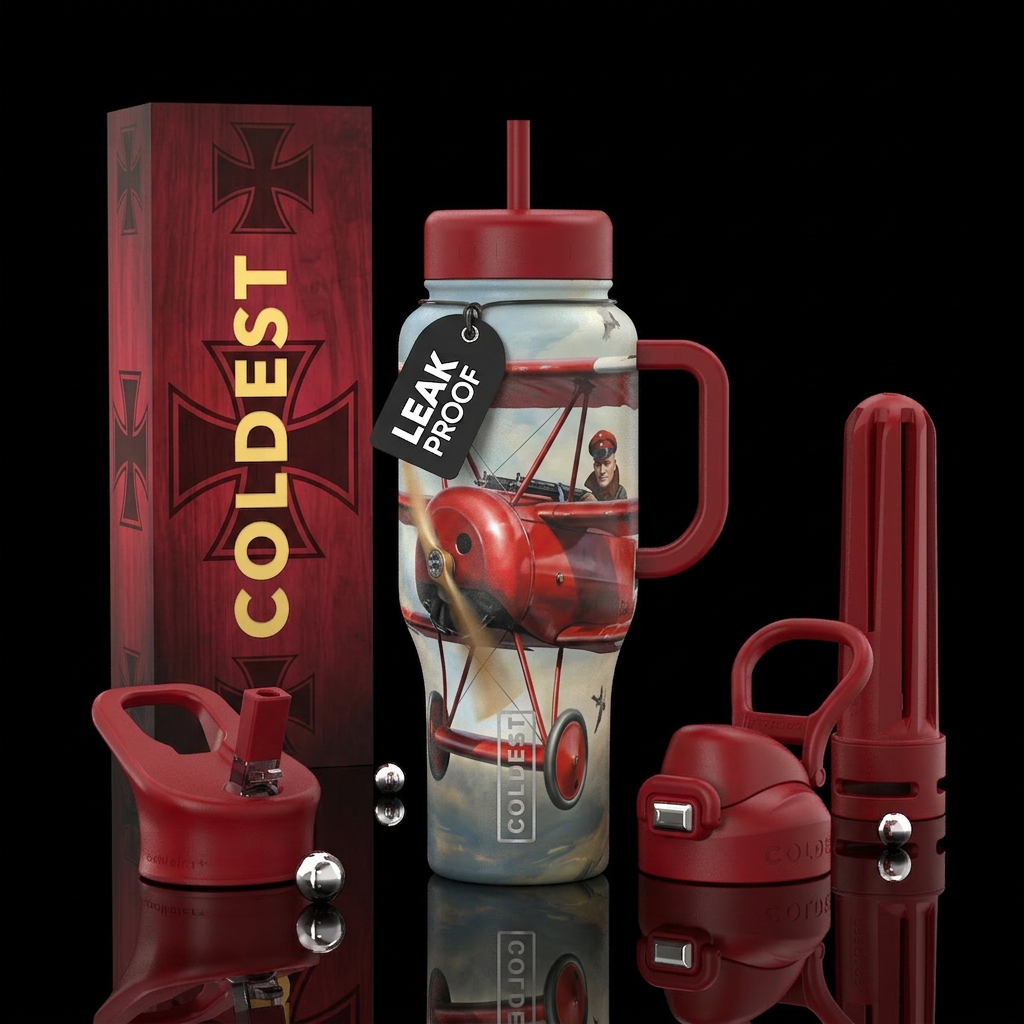 ace pilot water bottle design