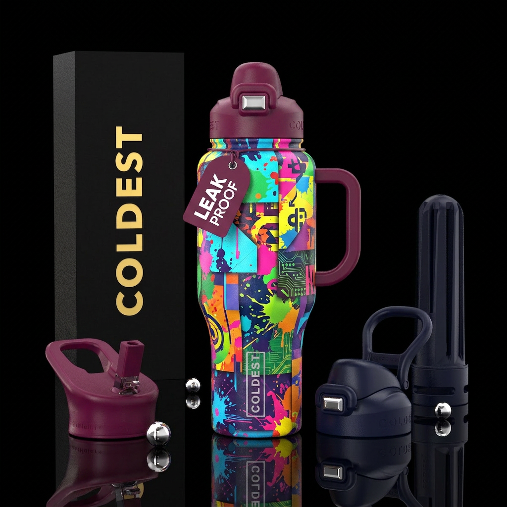 imperfect chaos water bottle design