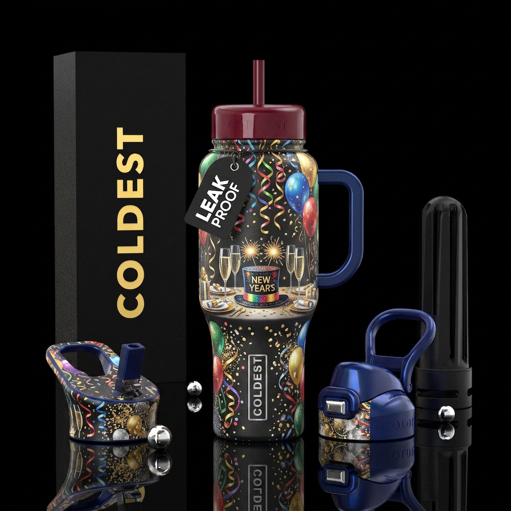 let's party water bottle design
