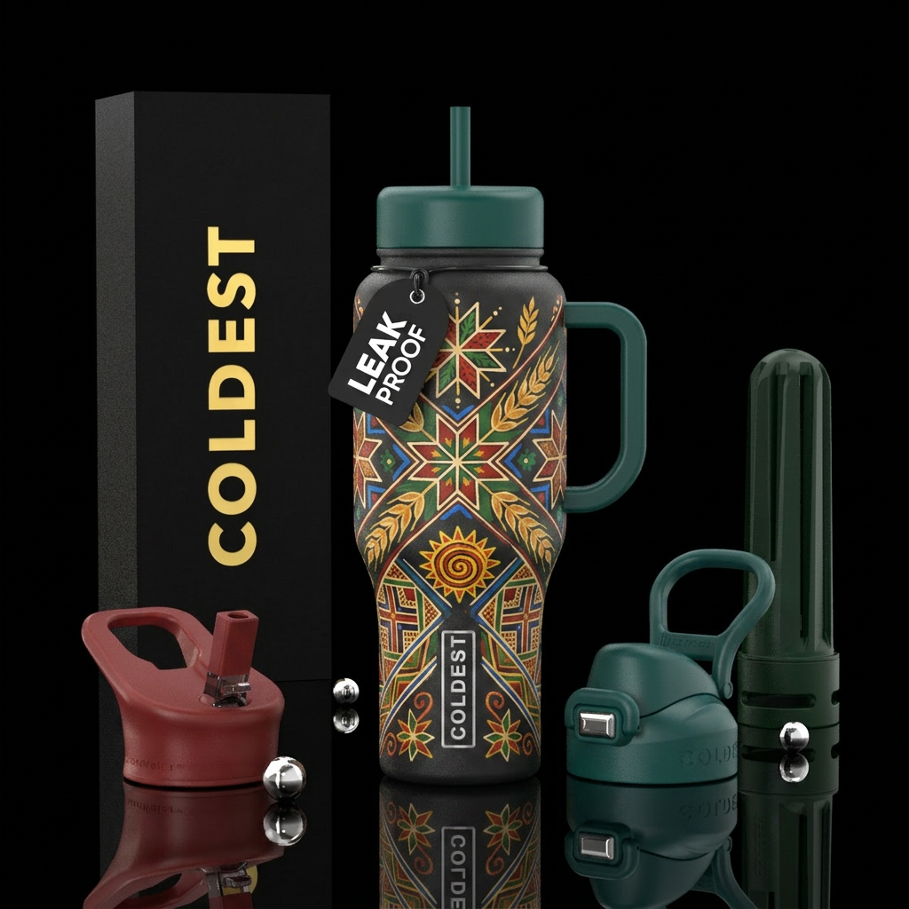 spring renewal water bottle design
