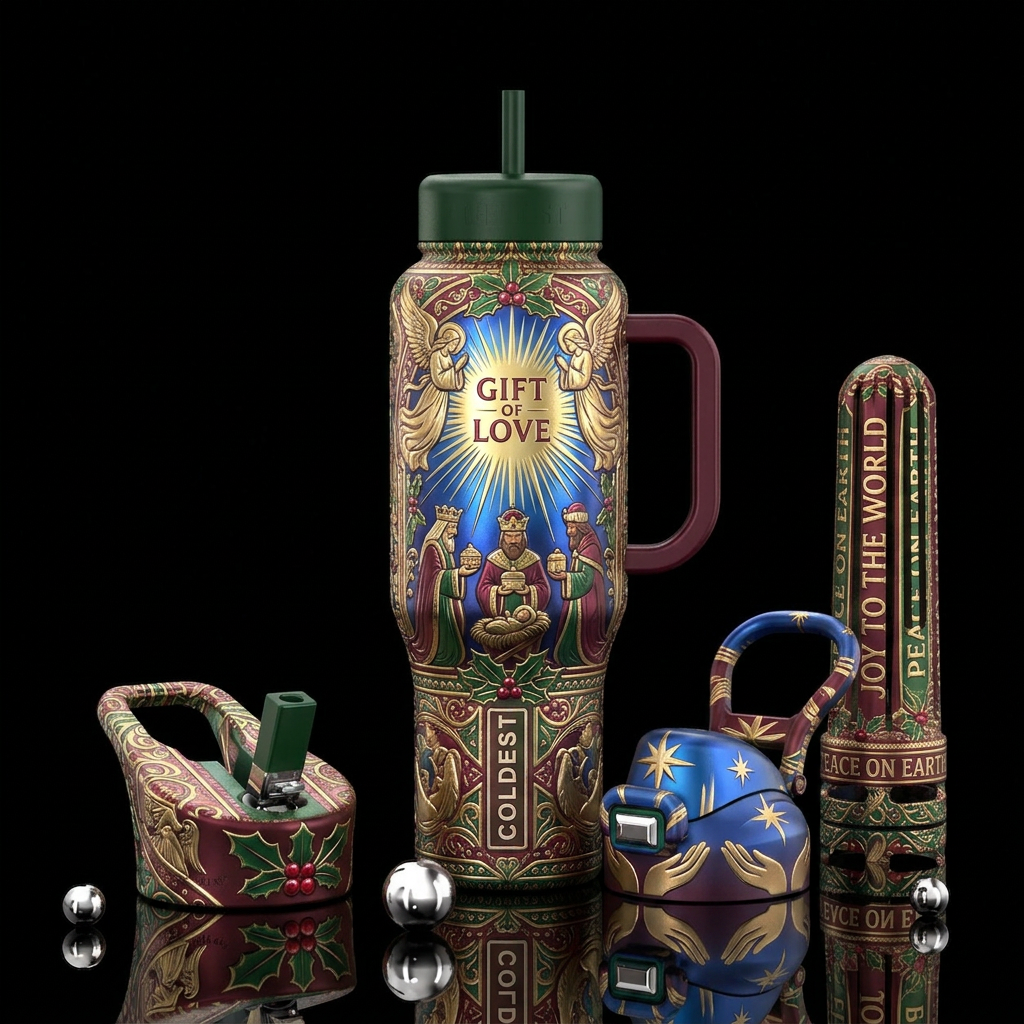 a loving gift water bottle design