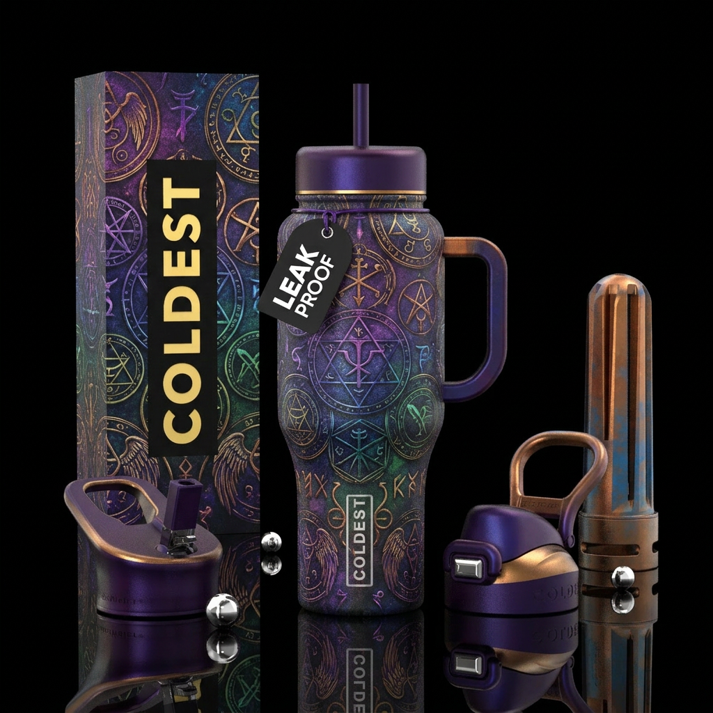 Supernatural water bottle design