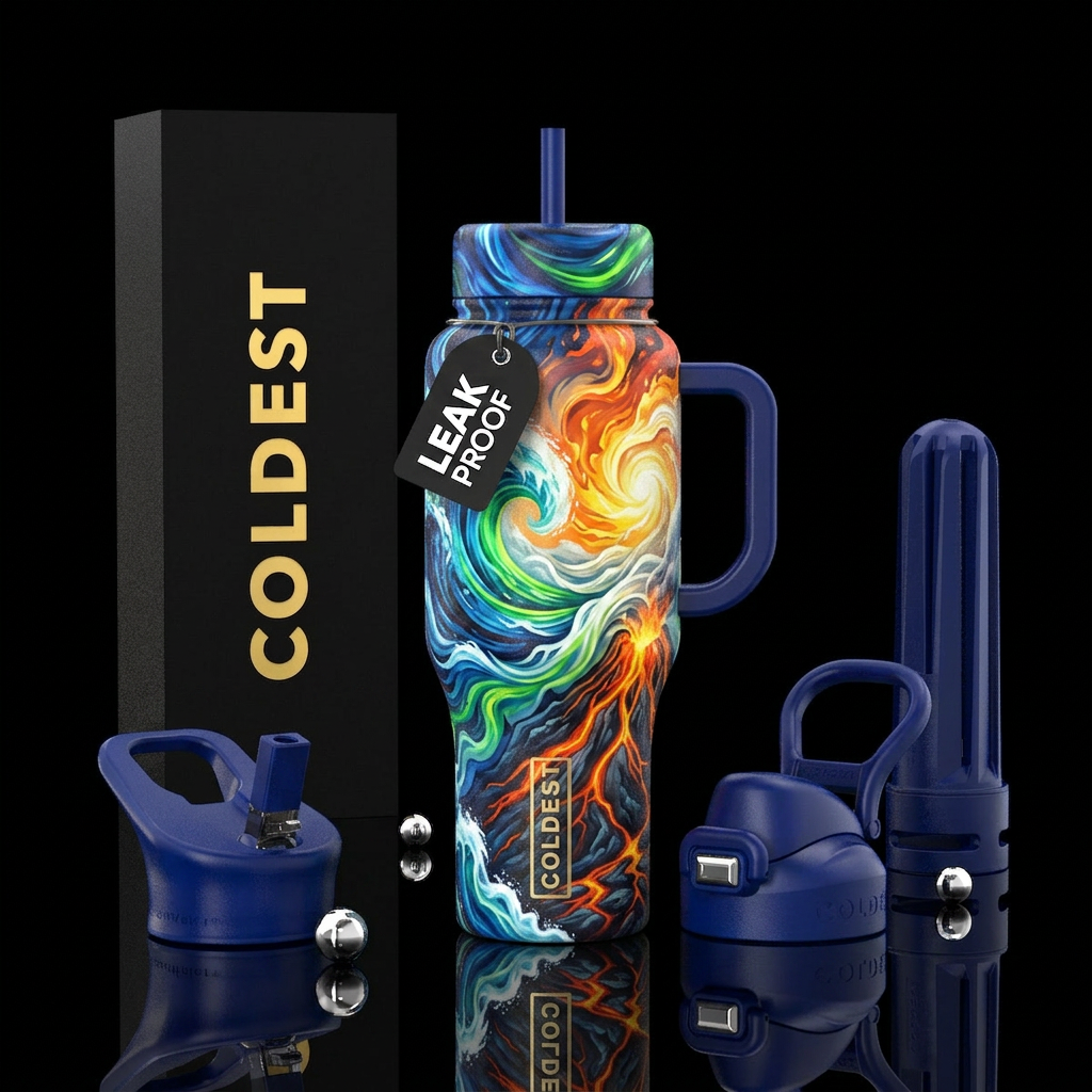 Forces of Nature 2 water bottle design