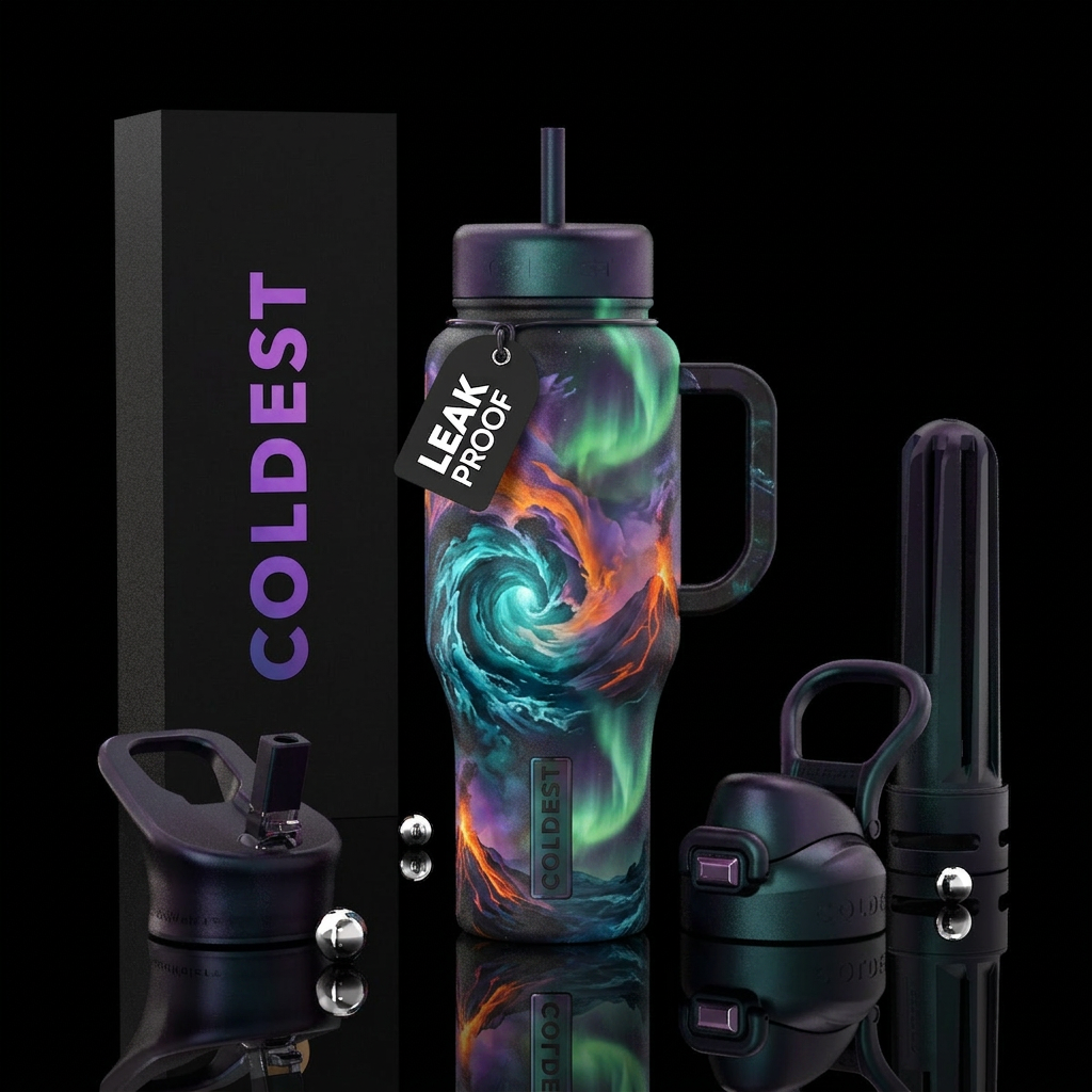 Forces of Nature 2 water bottle design