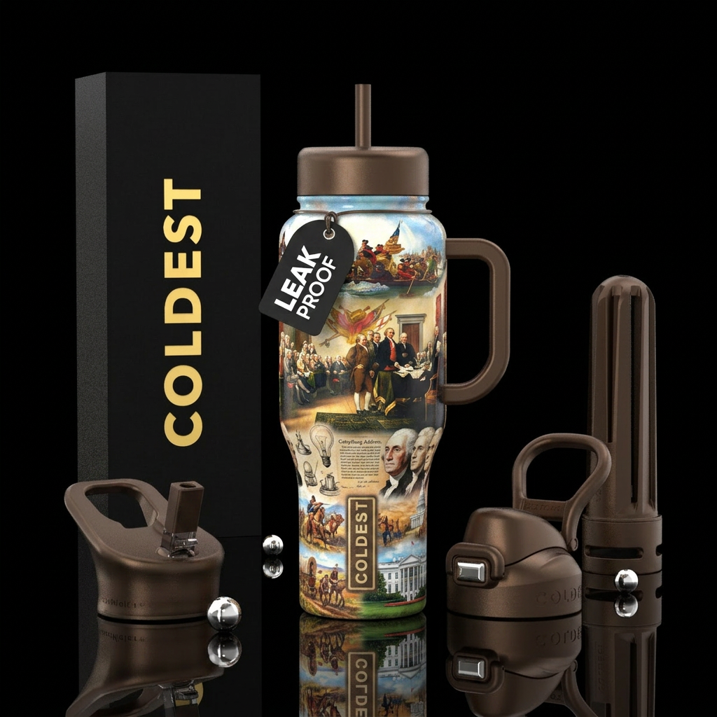History of America water bottle design