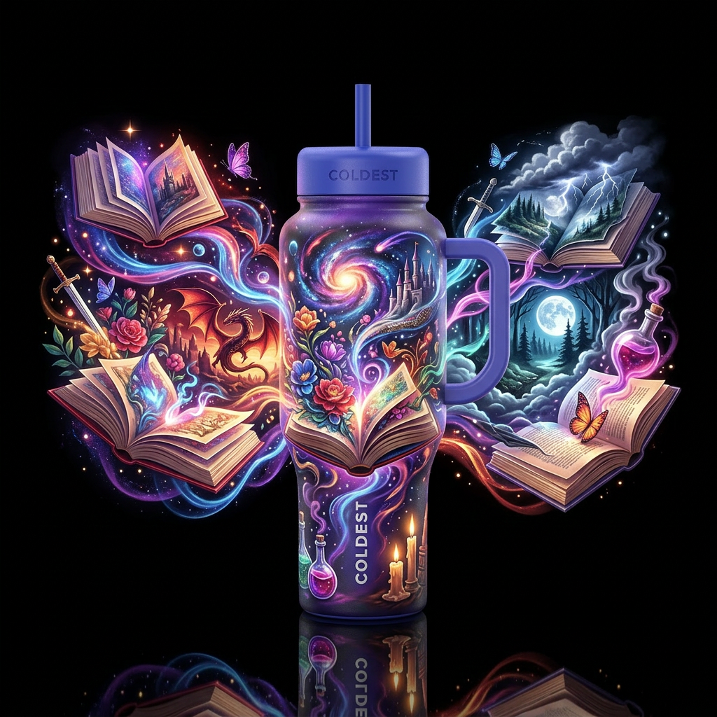 Curious mind water bottle design