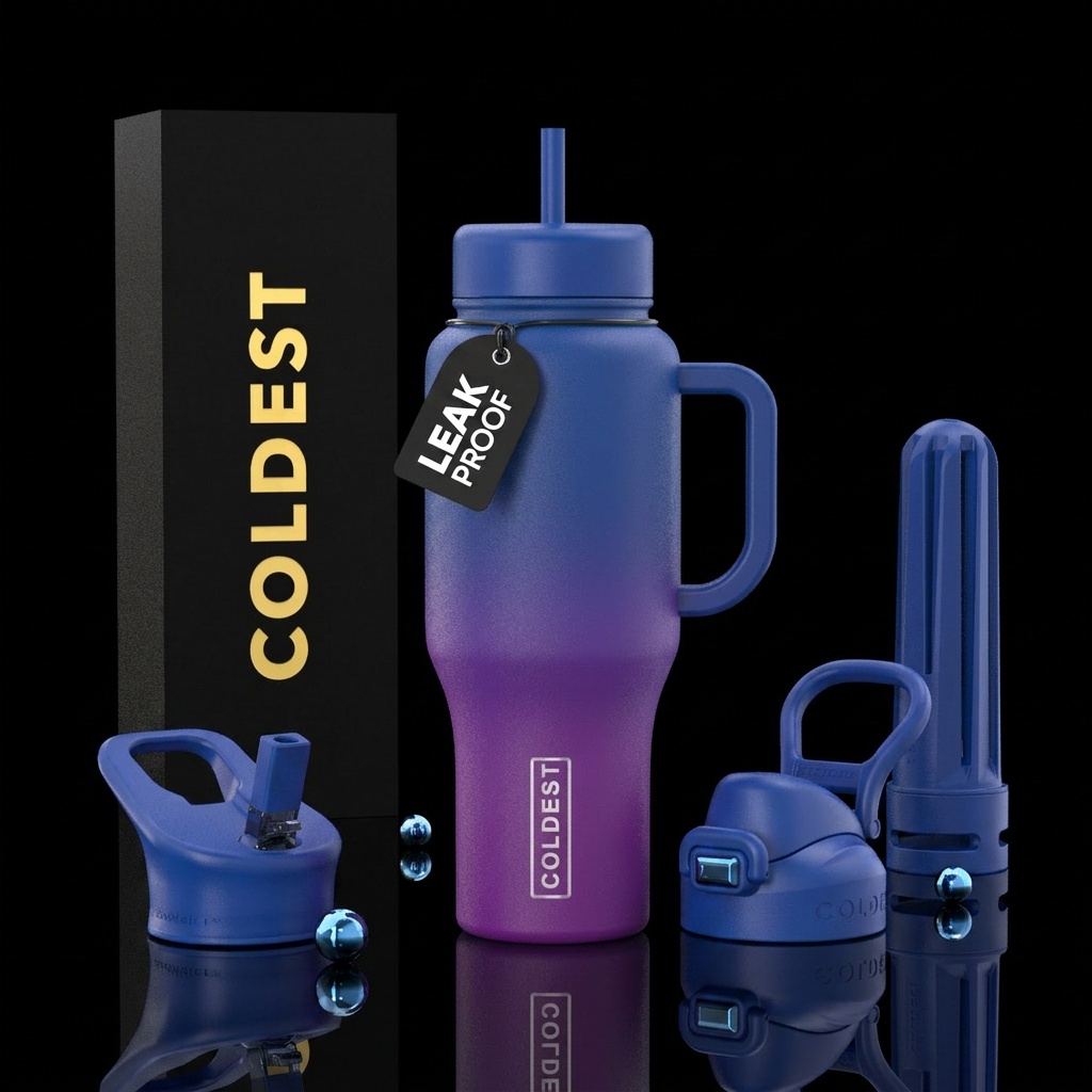 Color pop water bottle design