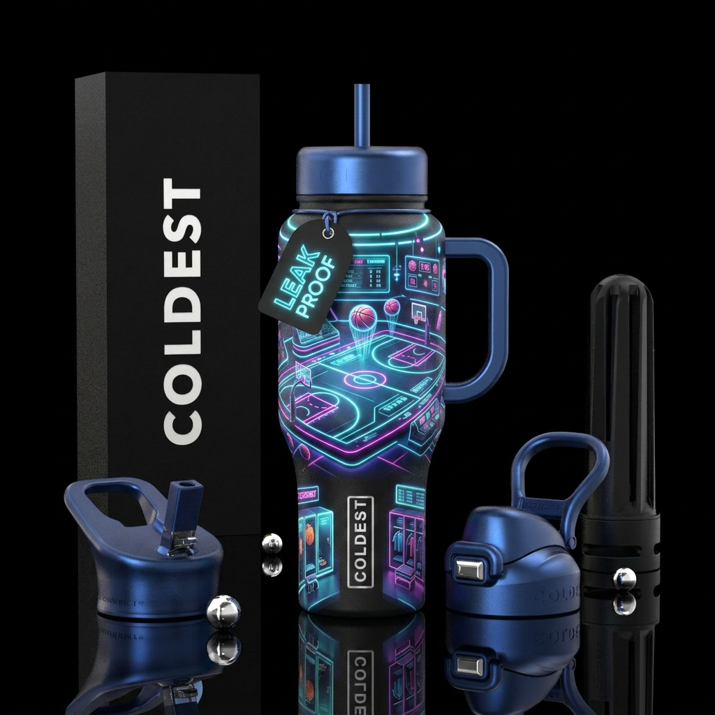 Future basketball water bottle design