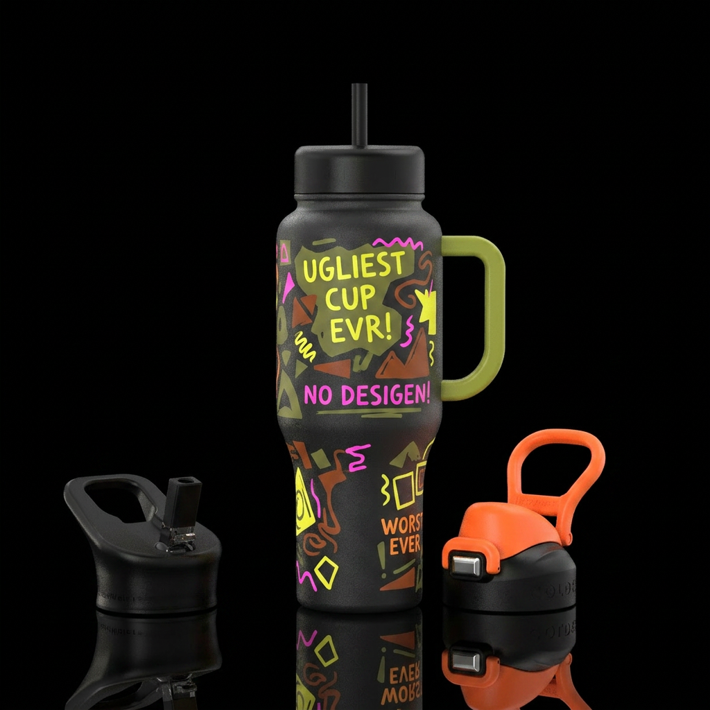 Most ugliest cup in the world water bottle design