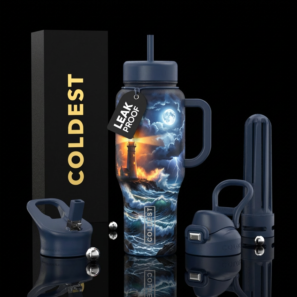 Path of the storm water bottle design