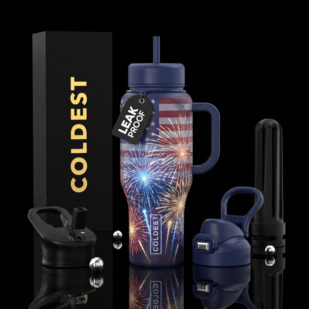 United we stand water bottle design