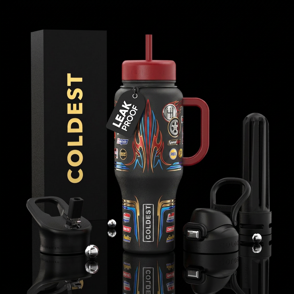 Pro street water bottle design