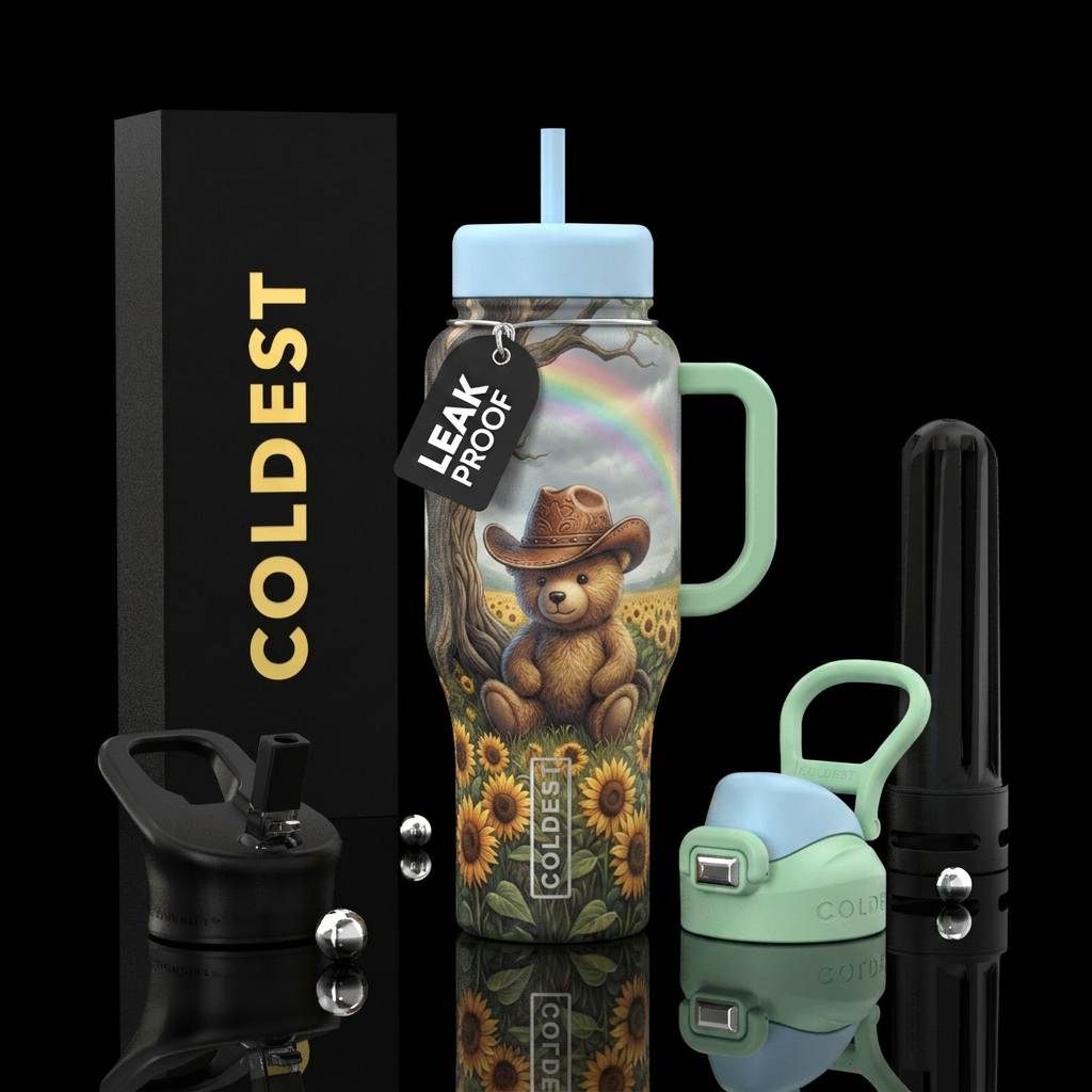 western fields water bottle design