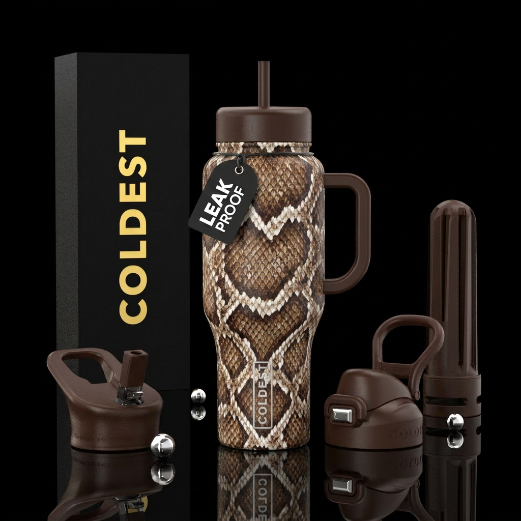 skinned water bottle design