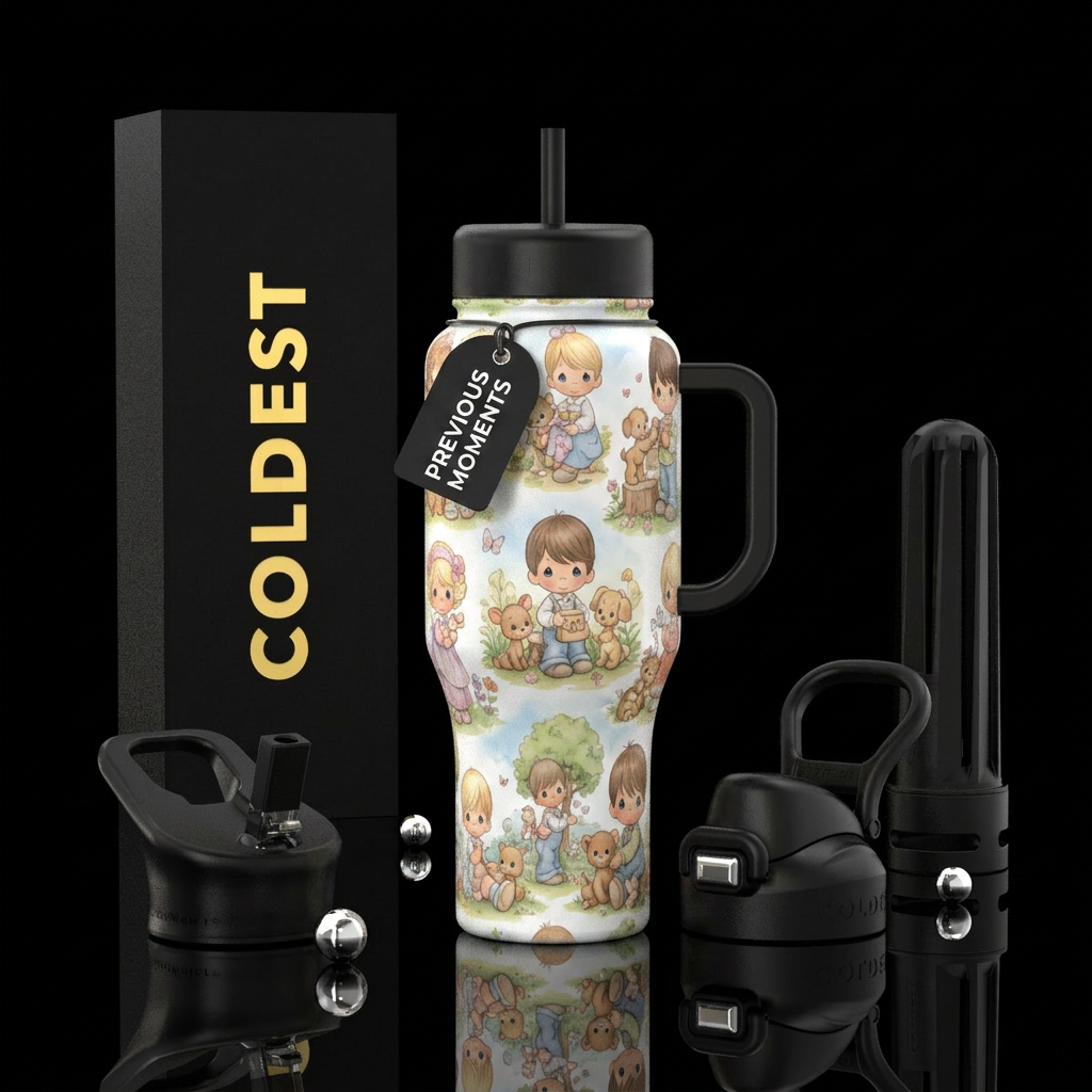 moments and memories water bottle design