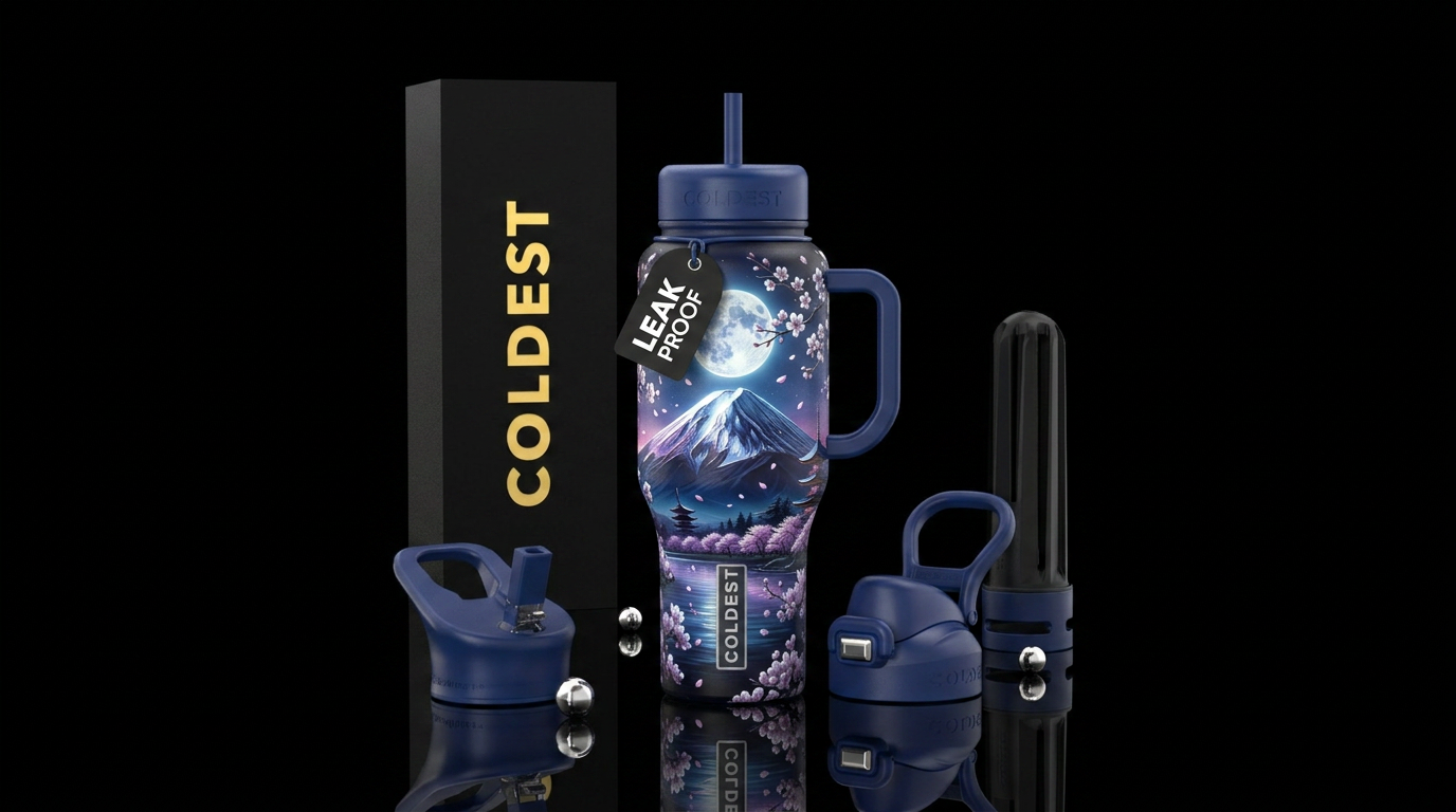 Sekura Mountain water bottle design