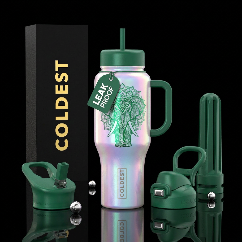 simple pearl water bottle design