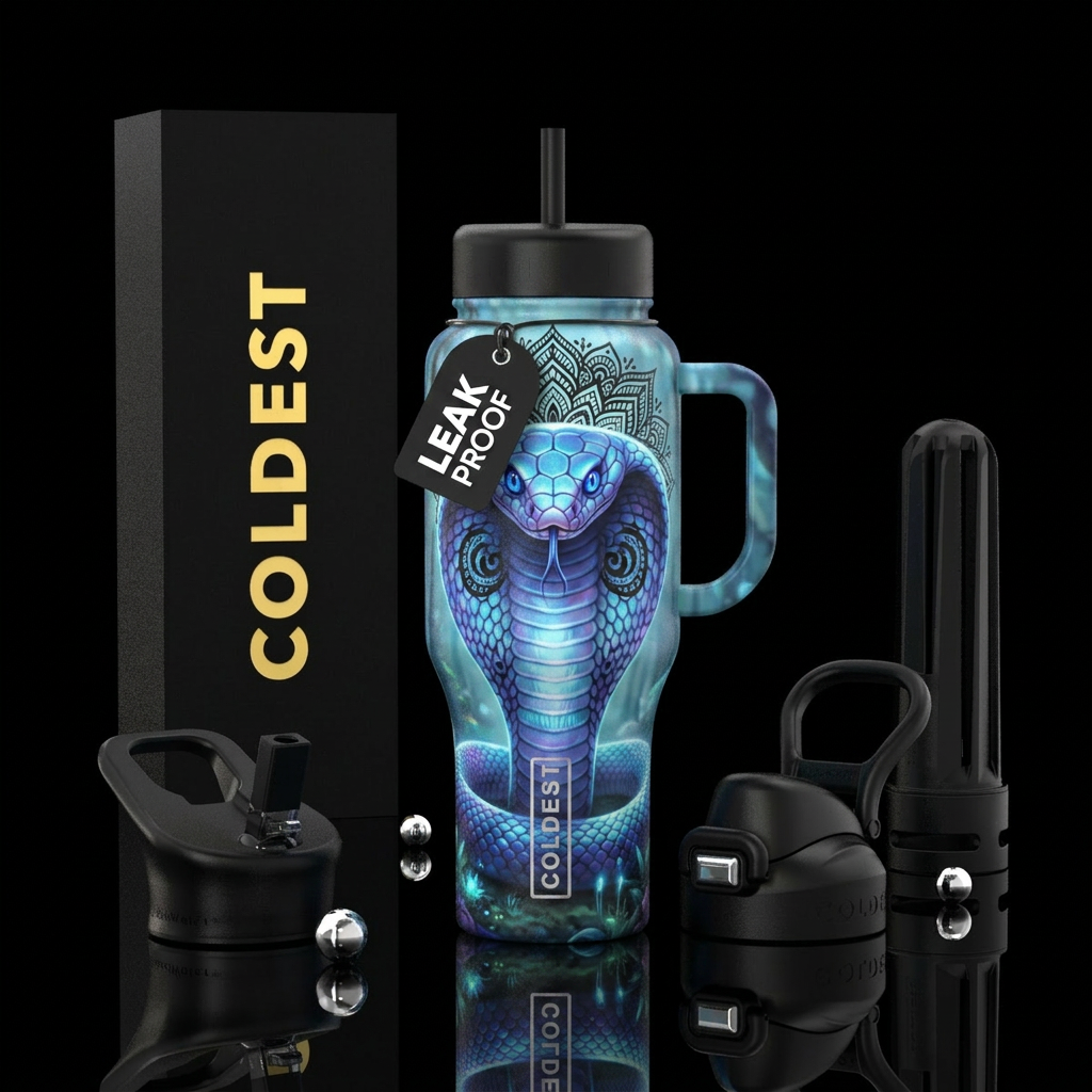 Cobra water bottle design