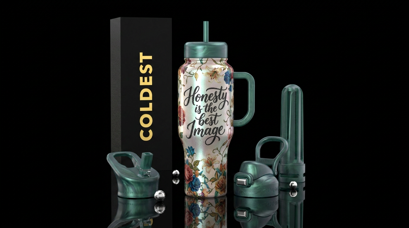 Honesty is priceless water bottle design