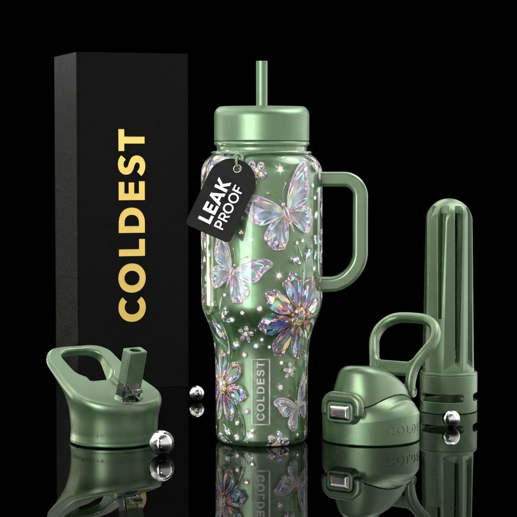 Art water bottle design
