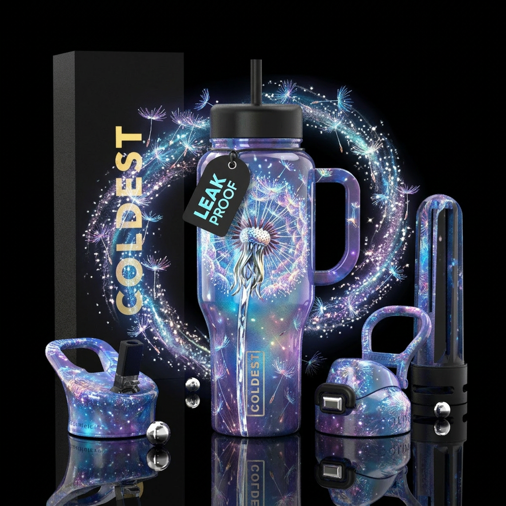 Art water bottle design