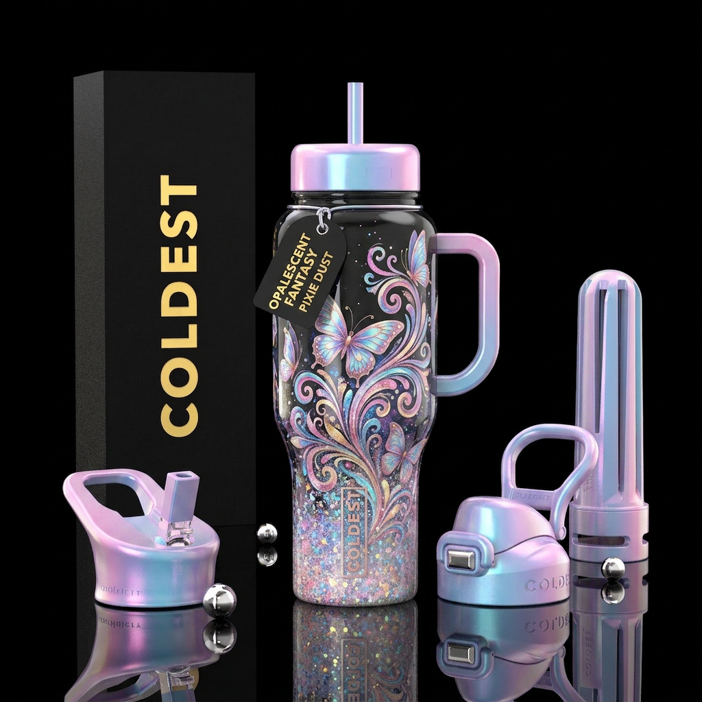 Art water bottle design
