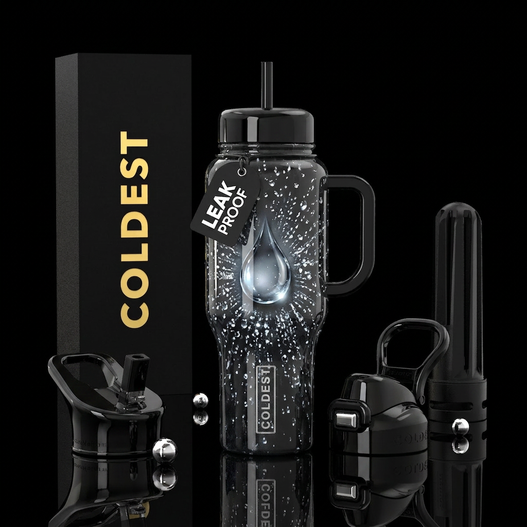 Art water bottle design