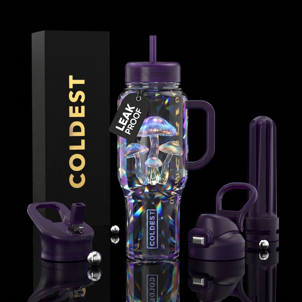 Art water bottle design