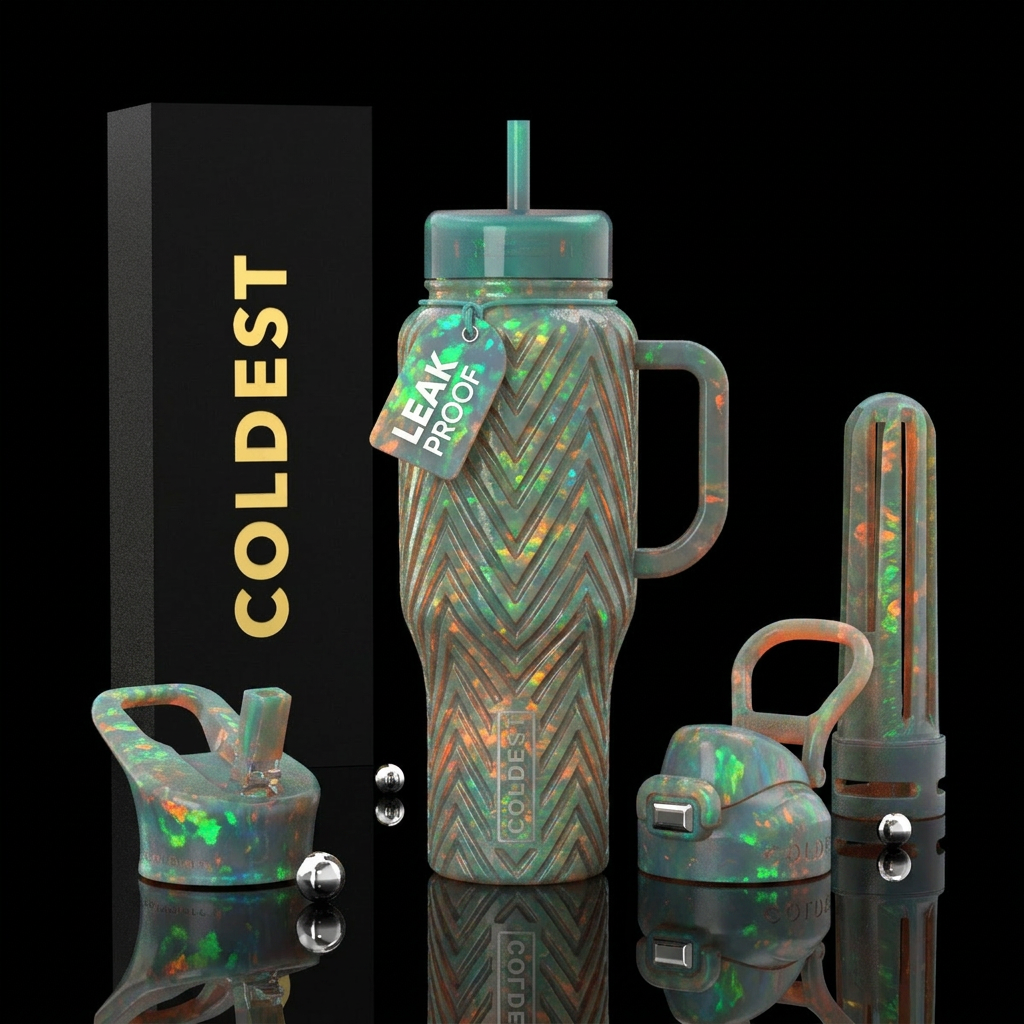Art water bottle design